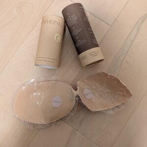 NIB Gatherall Nude Adhesive Bra (C)